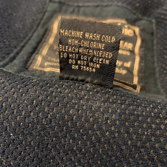 Men's Abercrombie & Fitch Heavy Fleece Lined Full Zip Vest Large Grey Or… - Picture 7 of 7